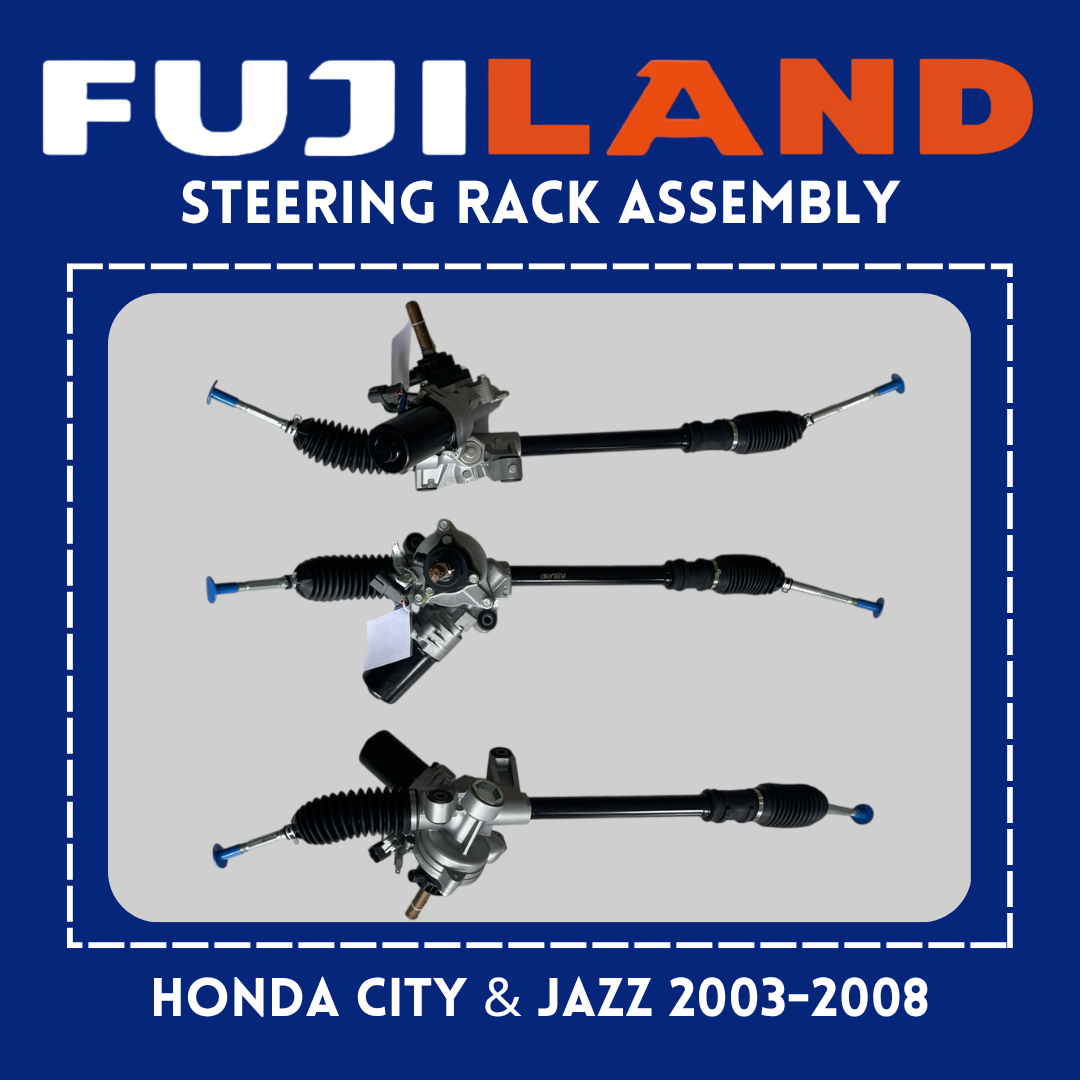 FUJILAND Steering Rack & Pinion Assembly for Honda City & Jazz 2003-2008 (EPS)