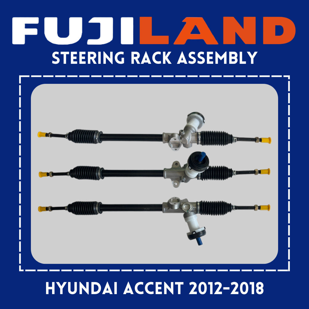 FUJILAND Steering Rack & Pinion Assembly for Hyundai Accent 2012-2018