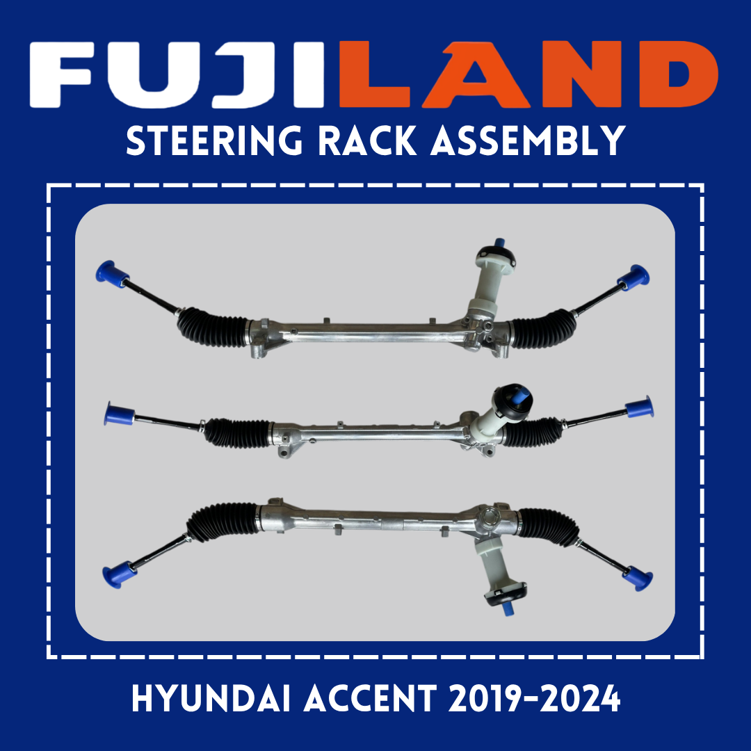 FUJILAND Steering Rack & Pinion Assembly for Hyundai Accent 2019-2024, Kia Rio 2017-2019
