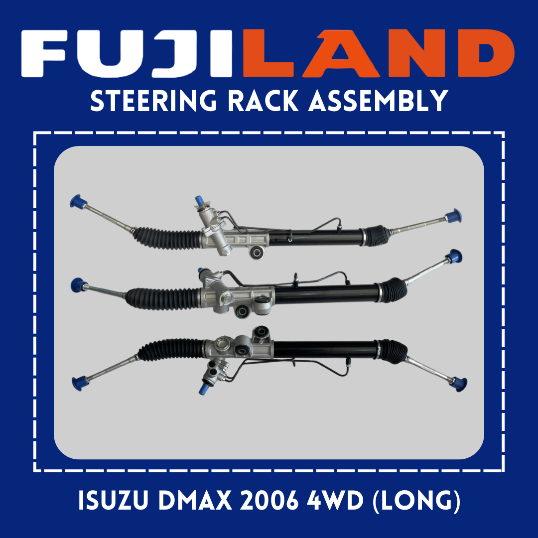FUJILAND Steering Rack & Pinion Assembly for Isuzu Dmax 2005-2011, Isuzu Alterra 2005-2013 4x4