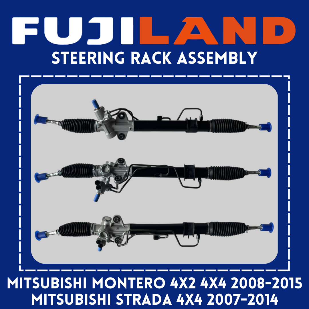 FUJILAND Steering Rack & Pinion Assembly for Mitsubishi Montero 2008-2015 Gen2, Mitsubishi Strada 4x4 2007-2014