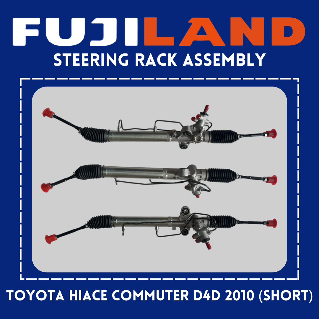 FUJILAND Steering Rack & Pinion Assembly for Toyota Hiace Commuter D4D 2006-2020